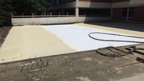 Image of a Commercial Foundation being installed Image of a Commercial Foundation being installed