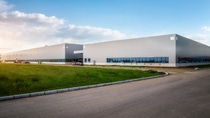image of a large logistics building