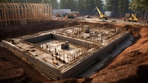 Commercial Building foundation Commercial Building foundation