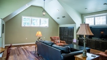 Picture of bonus room above a garage Picture of bonus room above a garage