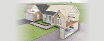 Header image of Diagram of a cross section of a residential home showing where BASF Spray Polyurethane Foam can be applied Header image of Diagram of a cross section of a residential home showing where BASF Spray Polyurethane Foam can be applied