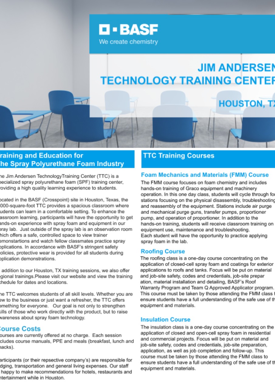 BASF-Technology-Training-Center-Brochure